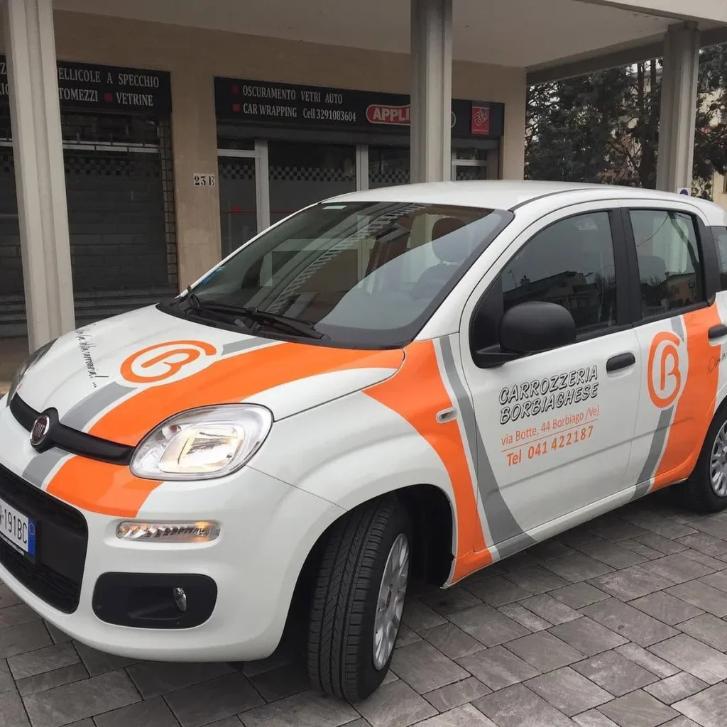 Fiat Panda grafica flotta