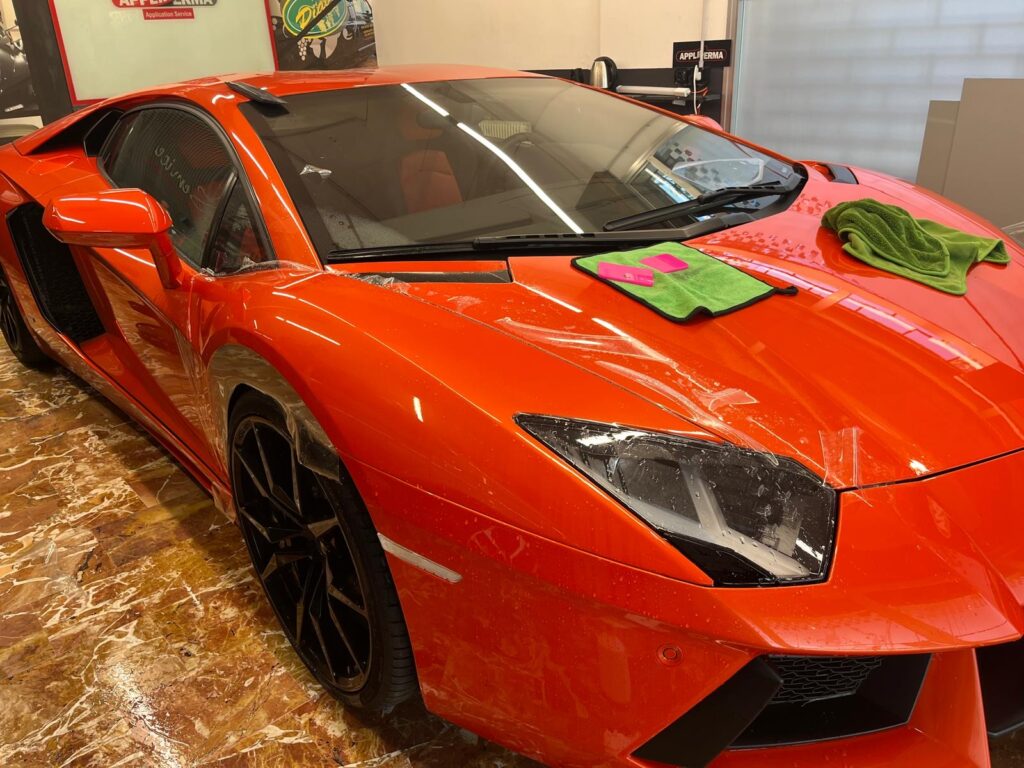Lamborghini Aventador, PPF in posa